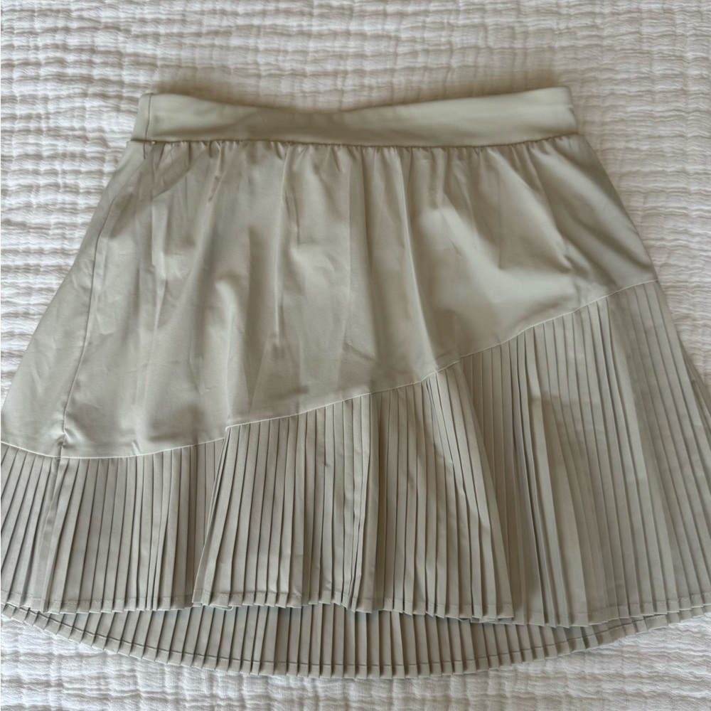 SPANX taupe skort